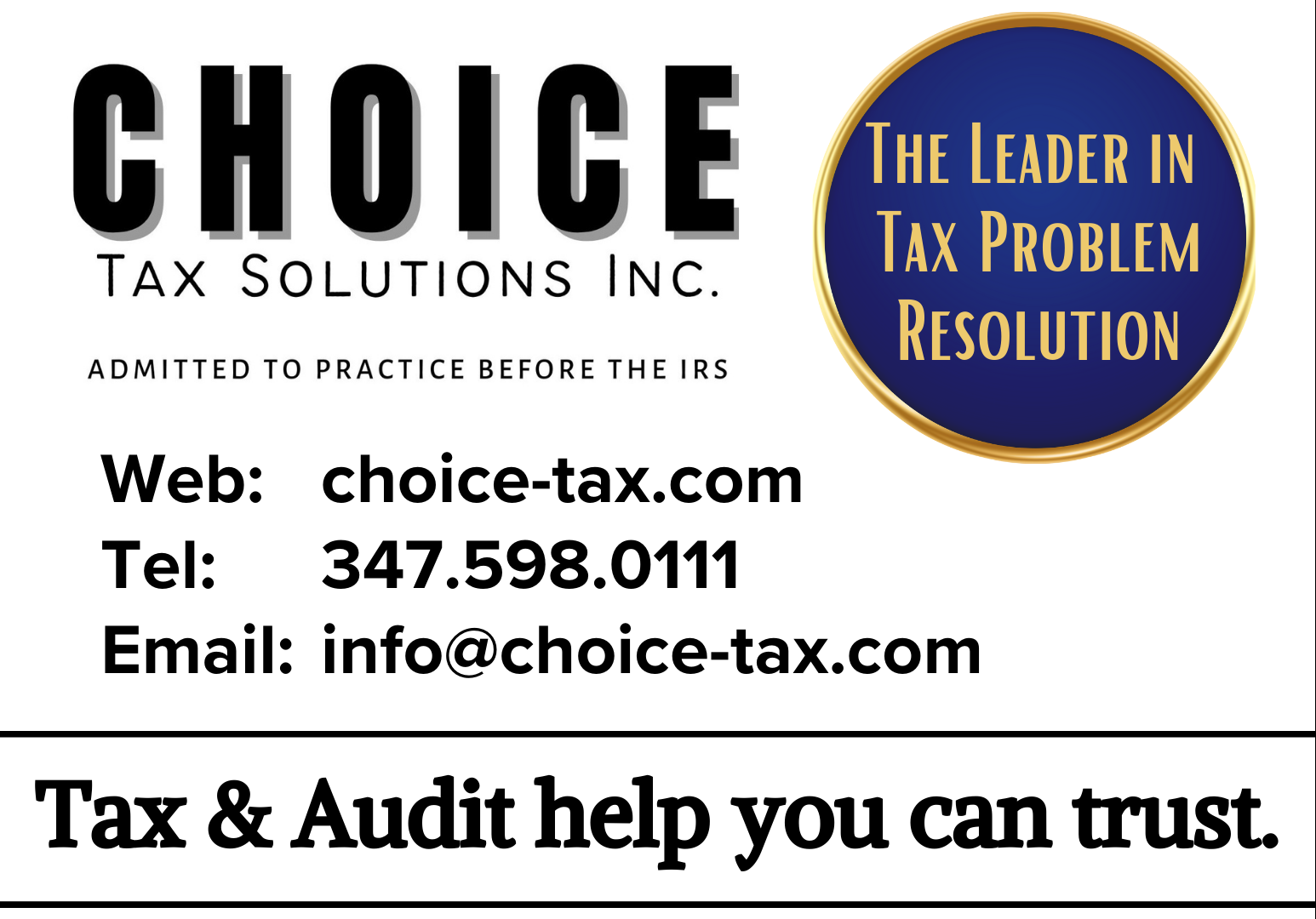 Choice Tax Solutions Inc.